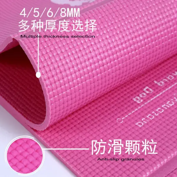 173*61CM Exercise Pilates Folding PVC Yoga Mat Beach Travel Cushion for Back Exercise at Home FITNESS Lose Weight Meditation - Image 5