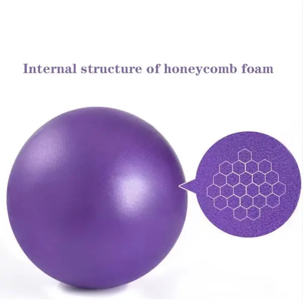 25cm Pilates Ball Explosion-proof Yoga Core Ball Indoor Balance Exercise Gym Ball for Fitness Pilates Equipment - Image 6