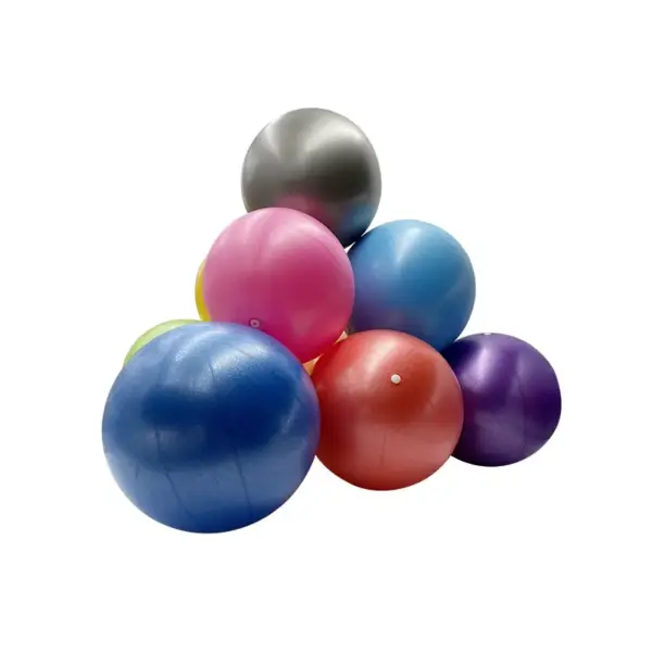 25cm Yoga Ball Exercise Gymnastic Fitness Pilates Ball Balance Exercise Gym Fitness Yoga Ball Indoor Training Yoga Ball Core - Image 5