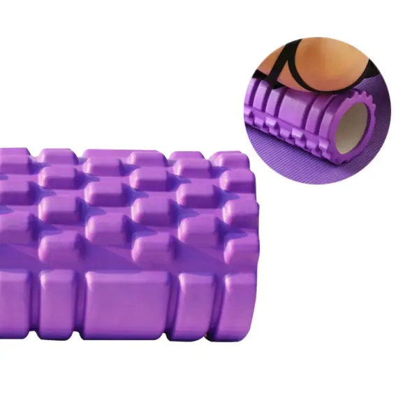 26/33cm Yoga Column Foam Fitness Pilates Back Muscle Massage Roller Gym Home Myofascial Release The Grid Body Relaxation - Image 5
