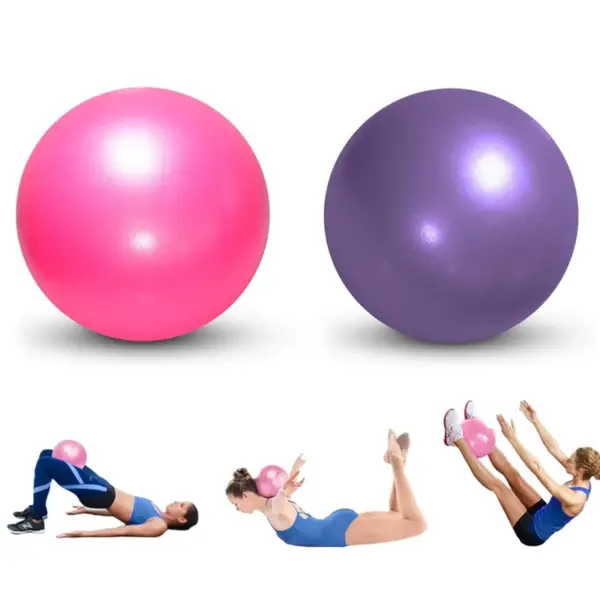 4pcs 25cm Yoga Ball Exercise Gymnastic Fitness Pilates Ball Balance Exercise Gym Fitness Yoga Core Ball Indoor Training Ball - Image 5