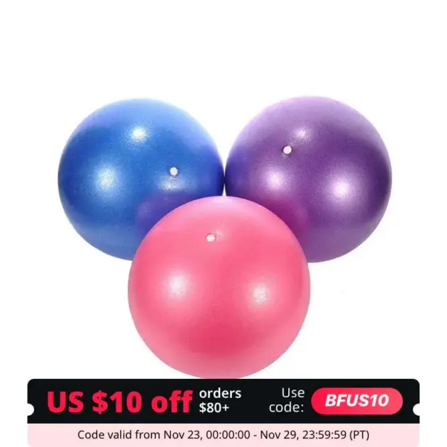 4pcs 25cm Yoga Ball Exercise Gymnastic Fitness Pilates Ball Balance Exercise Gym Fitness Yoga Core Ball Indoor Training Ball