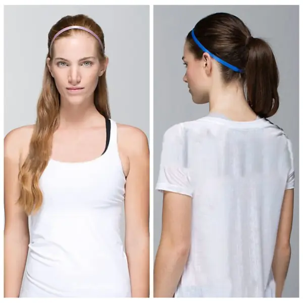5 Pcs Women Sweatbands Football Yoga Pure Hair Bands Anti-slip Elastic Rubber Thin Sports Headband Men Hair Accessories Headwrap - Image 4
