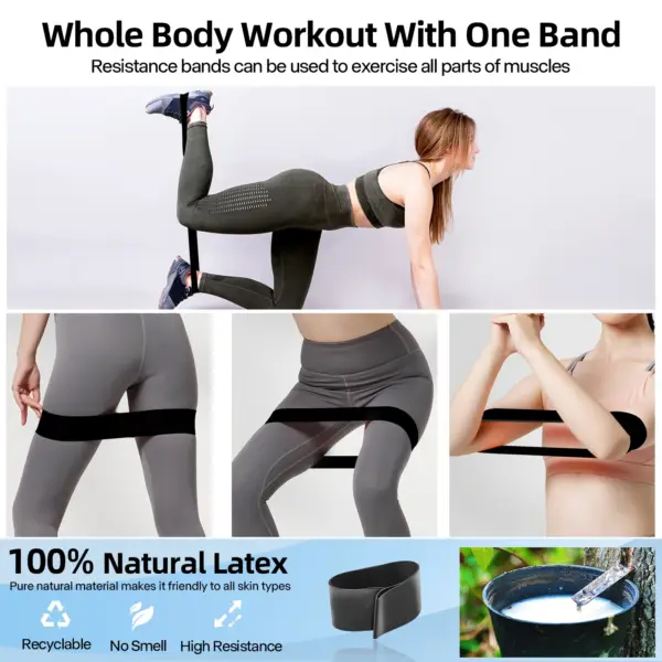 7 in 1 Foam Roller Set High Density Yoga Back Roller Peanut Massage Ball Spiky Massage Ball Resistance Band for Pain Relief - Image 5