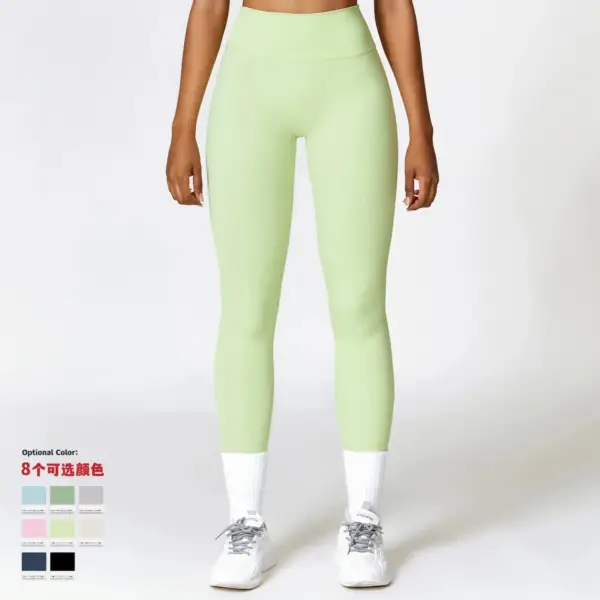 AL Yoga Pants High Waist Hip Lift Brushed Yoga Leggings Women Running Quick Drying Fitness Pants Slim Tight Sweat Leggings - Image 2