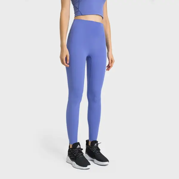 ASHLIMO Leggins Women Gym Free Size Yoga Pants Lift Hip High Waist Nude Feel No Trace Exercise Pants Lulu Fitness Yoga Clothing - Image 3