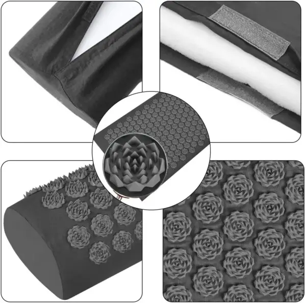 Acupressure Yoga Mat Kuznetsov's Applicator Cushion Sensi Massage Body Needles With Spikes Pillow Foot Massager Fitness Pilates - Image 6