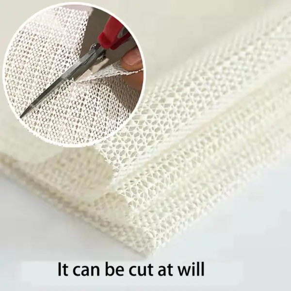 Antiskid Net Cloth Silica Gel Anti Slip PVC Foaming Sofa Yoga Mat Carpet, Automobile Cushion Compound Foam Bottom Cloth - Image 2