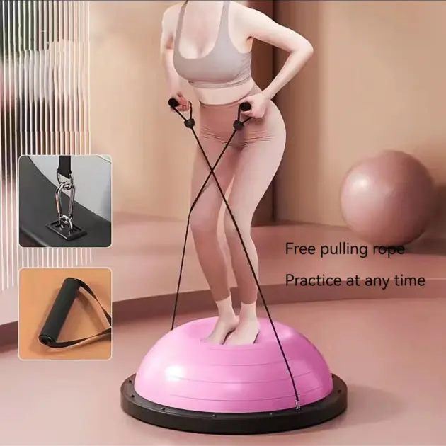 Benchuang Home Gym Equipment The Original BalanceStability Ball for Exercise, Full Body Workout ,Trainer for Physical Therapy