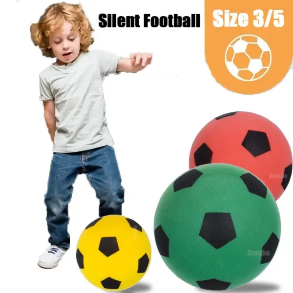 Bouncing Mute Ball Indoor Silent Basketball 24cm Foam Basketball Silent Soft Ball Size 7 Air Bounce Basket Ball 3/5/7 Sports Toy - Image 6