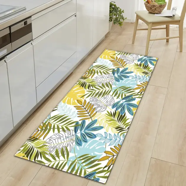 Custom Kitchen Rug Home Entrance Doormat Living Room Children Bedroom Floor Decor Carpet Bathroom Hallway Door Non-Slip Foot Mat