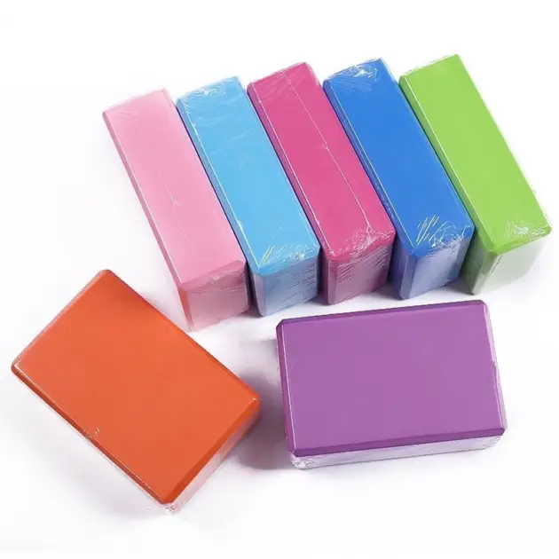 Exercise Fitness Sport Gym Pilates Yoga Block EVA Foam Yoga Brick For Crossfit Exercise Workout Training Bodybuilding Equipment