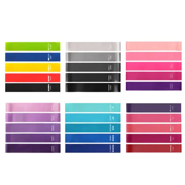 Fitness Elastic Resistance Bands Home training yoga sport resistance bands Stretching Pilates Crossfit Workout Gym Equipment - Image 4