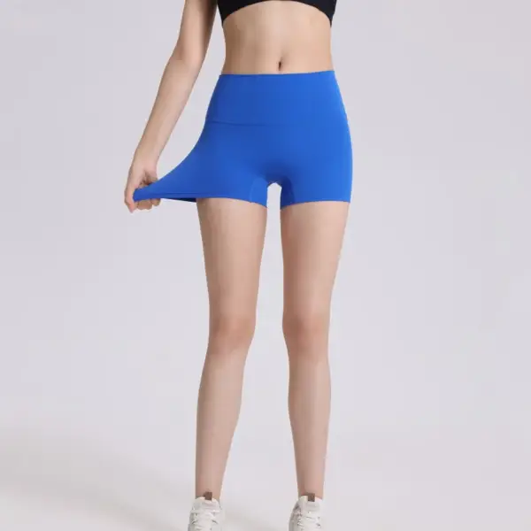 Fitness LuluG Gym Push Up Leggings Short Woman Quick Drying Running Tight Seamless Nylon Yoga Wear Sport Shorts Workout Clothing - Image 2