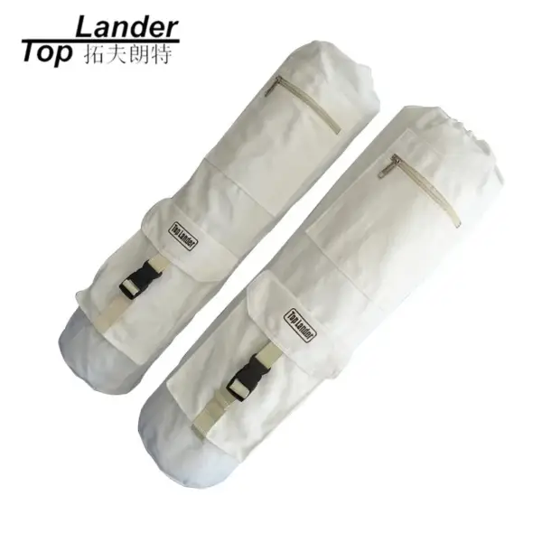 Fitness Sports Yoga Mat Carrier Bag Large Canvas Strap Cotton Canvas Carry Bag 6mm 10mm Carrier Strap Woman Yoga Bag for Mat - Image 2