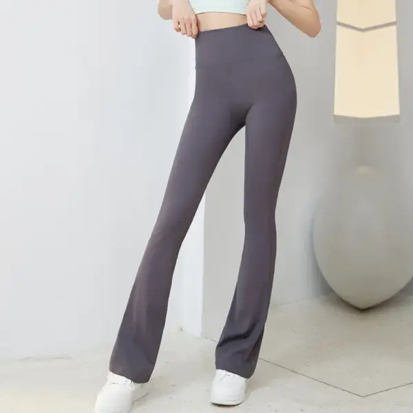 Flare Leggings Yoga Pants Women High Waist Wide Leg Pants Women Gym Fitness Sports Black Flared Pant Latin Dance Trousers 2023