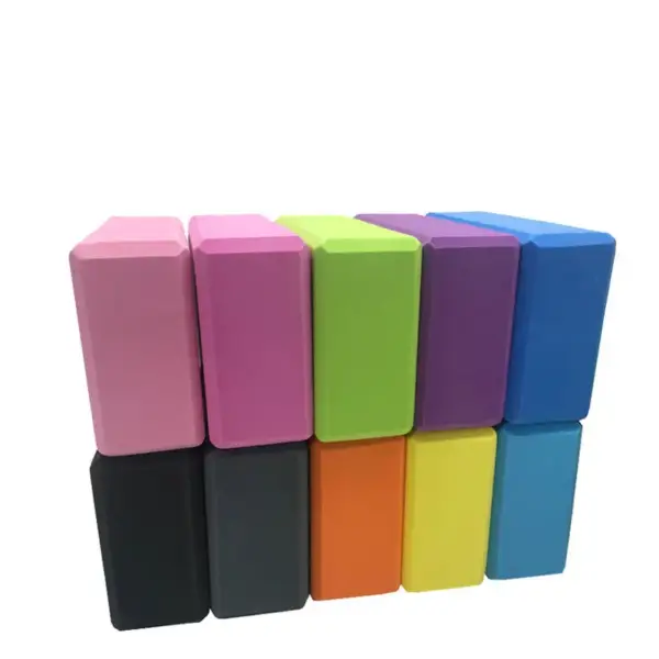 Gym Blocks EVA High Density Yoga Block 120g Adult Children Stretching Body Practice Block Foam Bricks Training Exercise Fitness - Image 2