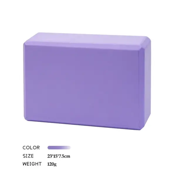 Gym Blocks EVA High Density Yoga Block 120g Adult Children Stretching Body Practice Block Foam Bricks Training Exercise Fitness - Image 6