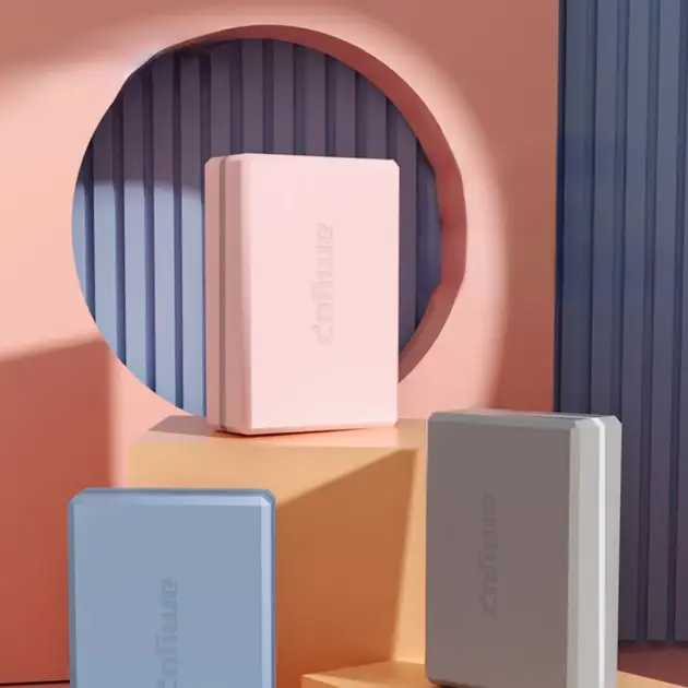High density EVA yoga brick fitness and body beauty aids Children's dance high density foam brick