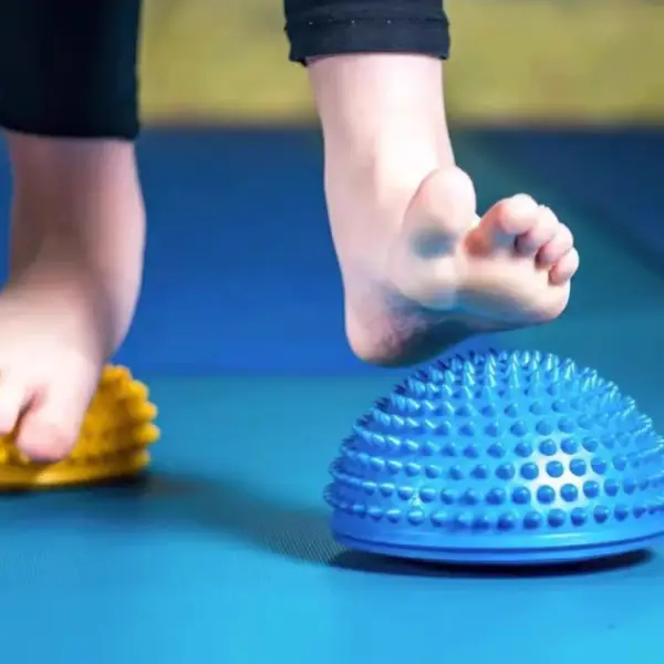 Infatable Half Ball Yoga Massage Balance Stapstenen Stepping Stones Autism Sensory Toys Adults Children Juguetes Divertidos - Image 5