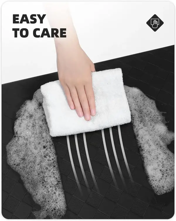 Kitchen Mat ，Long Runner Kitchen Floor Mats，PVC 10mm Cushioned Anti Fatigue, Foam Comfort Kitchen Padded Mats for Standing - Image 3