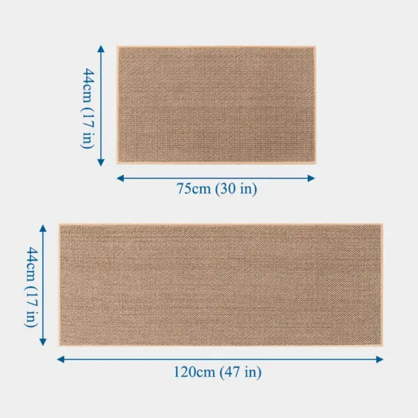 Kitchen Rugs and Mats Non Skid Washable Absorbent Runner Rugs for Kitchen Front of Sink Kitchen Mats for Floor Laundry Room Rug - Image 5