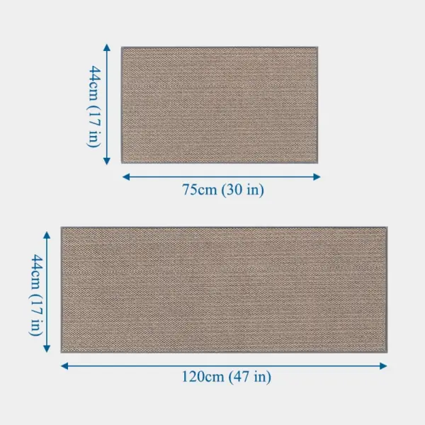 Kitchen Rugs and Mats Non Skid Washable Absorbent Runner Rugs for Kitchen Front of Sink Kitchen Mats for Floor Laundry Room Rug - Image 6