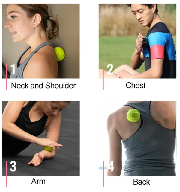 Massage Ball Muscle Pain Relief For Back Feet Shoulder Leg Fascia Ball Trigger Point Therapy Ball High Quality Yoga Pilates - Image 5