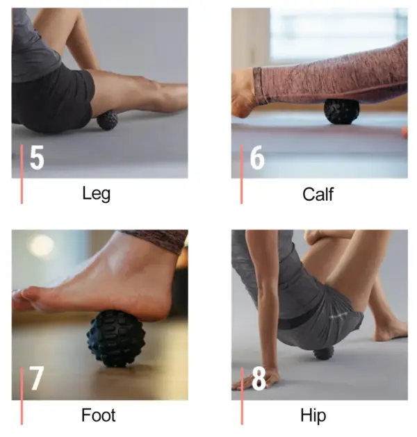 Massage Ball Muscle Pain Relief For Back Feet Shoulder Leg Fascia Ball Trigger Point Therapy Ball High Quality Yoga Pilates - Image 6