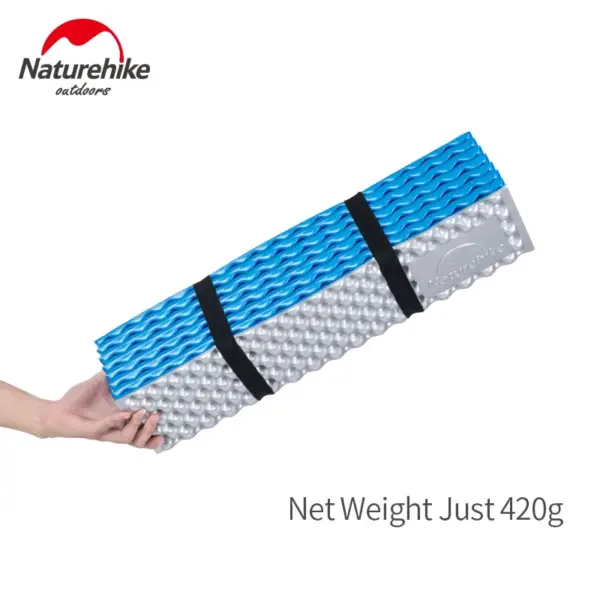 Naturehike 2023 Ultralight 420g Folding Camping Mat Portable Travel Hiking Tent Sleeping Mat 1.8cm moistureproof Pad Outdoor Mat - Image 2