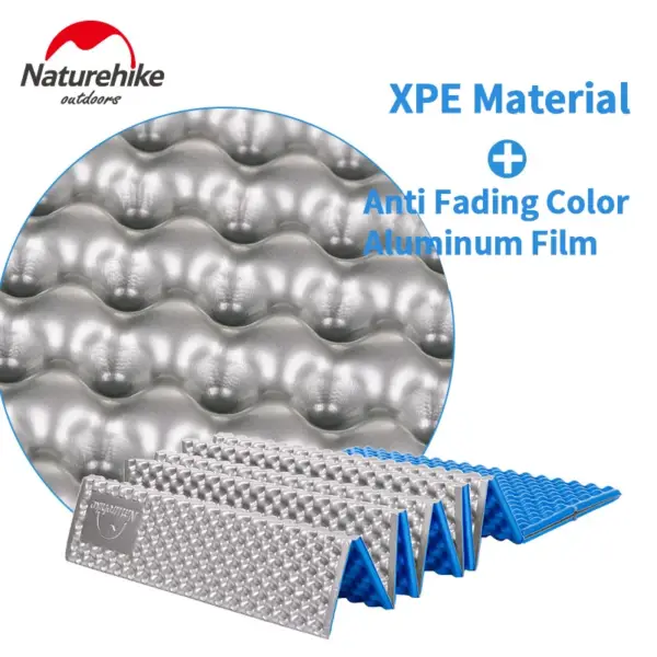 Naturehike 2023 Ultralight 420g Folding Camping Mat Portable Travel Hiking Tent Sleeping Mat 1.8cm moistureproof Pad Outdoor Mat - Image 3