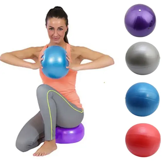 New 25cm Yoga Ball Exercise Gymnastic Fitness Pilates Ball Balance Exercise Gym Fitness Yoga Core Ball Training Yoga Ball