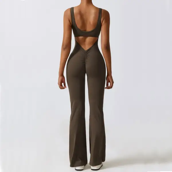 New Gym Set Women Training Yoga Suit Sportswear Women Sports Jumpsuit Fitness Rompers Stretch Female Push Up Workout Bodysuits - Image 2