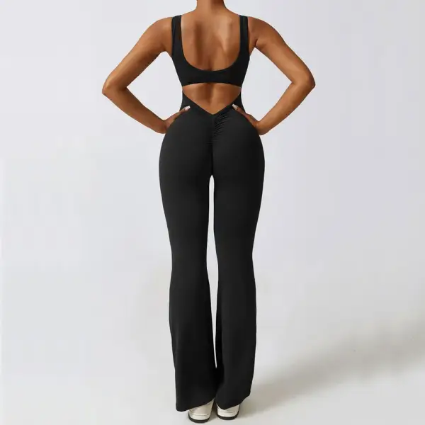 New Gym Set Women Training Yoga Suit Sportswear Women Sports Jumpsuit Fitness Rompers Stretch Female Push Up Workout Bodysuits - Image 5