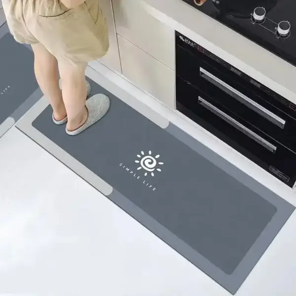 New Slip Absorbent Kitchen Mat Quick Drying Living Room Carpet High Quality Absorbent Anti Fall Rugs Anti Oil Stain Floor Mats - Image 4
