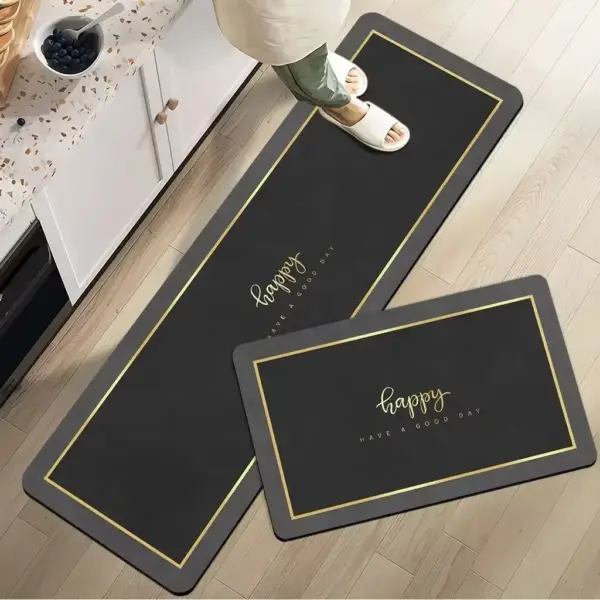 New Slip Absorbent Kitchen Mat Quick Drying Living Room Carpet High Quality Absorbent Anti Fall Rugs Anti Oil Stain Floor Mats - Image 6