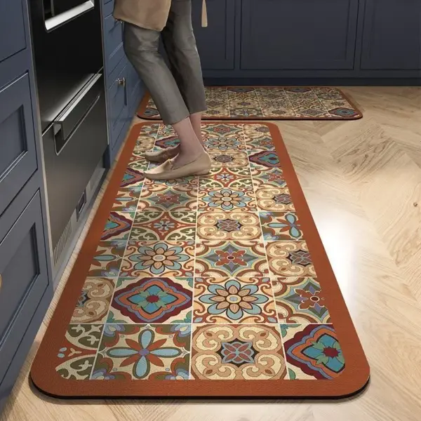 Non-slip Kitchen Mat Diatomite Super Absorbent Floor Mats Bathroom Entrance Door Mat suitable for Kitchen Bedroom Bathroom - Image 4