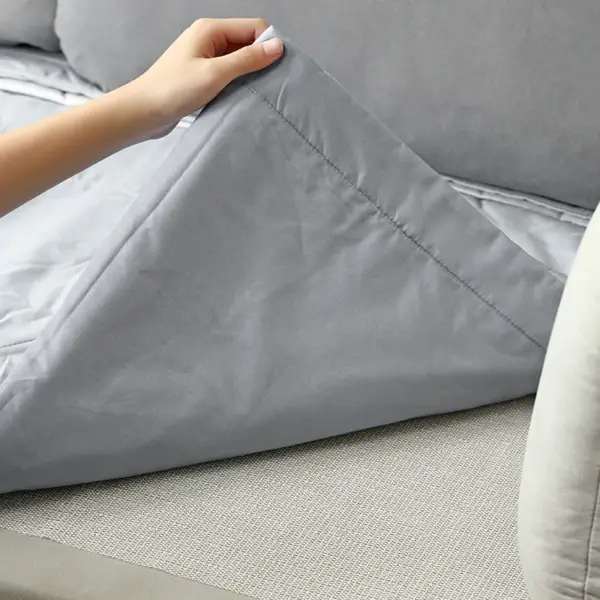 PVC Foaming Non Slip Mat Mattress Sofa Mat Antiskid Net Cloth Household Carpet Yoga Mat Anti-skid Fixing Base Fabric - Image 3