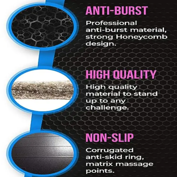 Pilates Ball Yoga Balls Stability Anti-Slip-Burst Exercise Balls with Pump Balance Ball for Office Home Workout Gym Pregnancy - Image 6