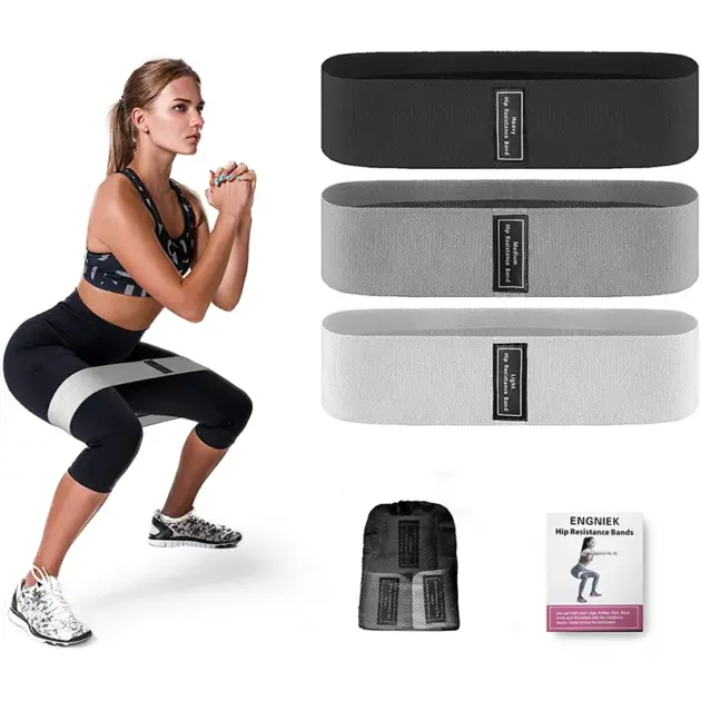 Resistance Bands Fitness Booty Bands Hip Circle Fabric Fitness Rubber Expander Elastic Bands For Home Workout Exercise Equipment