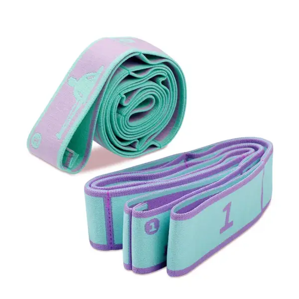 Slimming Resistance Band Yoga Auxiliary Stretching Belt Adult Latin Training Elastic Bands Beginner Pilates Multi-Functional Hot - Image 3