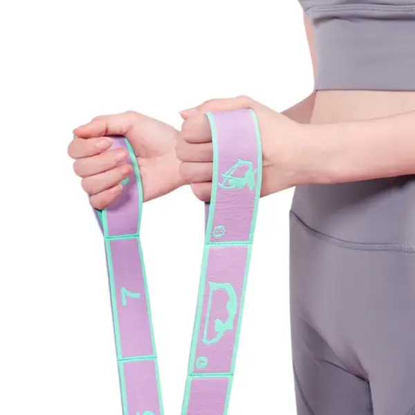 Slimming Resistance Band Yoga Auxiliary Stretching Belt Adult Latin Training Elastic Bands Beginner Pilates Multi-Functional Hot - Image 4
