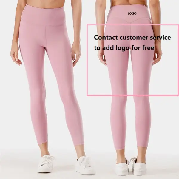 Solid Color25" Women Fitness High Waist Yoga Legging Comprehensive Training Jog gym Sport Pant Soft Plus Size Add Logo For Free - Image 2