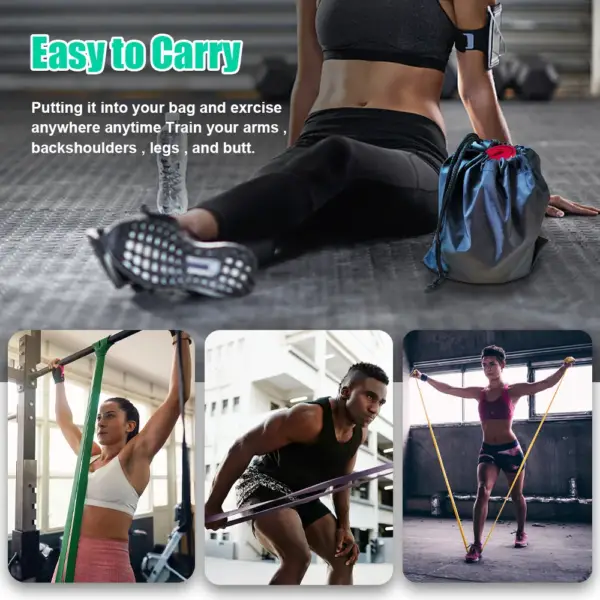 Stretch Resistance Band Exercise Expander Elastic Fitness Pull up band Assist Bands for Training Pilates Home Gym Workout Gift - Image 6