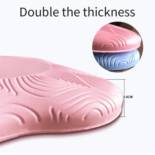 Thicken Yoga Knee Pad Cushion Wrist Hips Hands For Leg Arm Elbows Balance Exercise Fitness Pilates Yoga Mat Plank TPE Mat 2pcs - Image 6