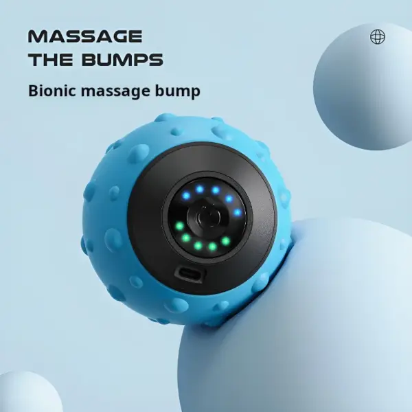 Vibration Massage Ball Electric Massage Ball Muscle Relaxation Massager Fitness Yoga Exercise Recovery Vibration Handball - Image 5