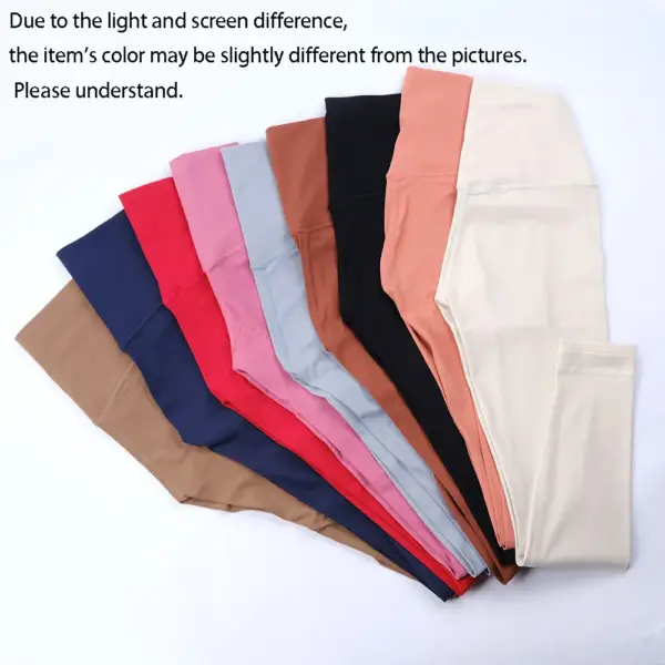 Vnazvnasi 2023 Hot Sale Fitness Female Full Length Leggings 19 Colors Running Pants Comfortable And Formfitting Yoga Pants - Image 6
