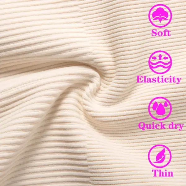 Women Ribbed Yoga Jumpsuits Workout Ribbed Long Sleeve Sport One Piece Tummy Control Seamless Fitness Sportwear - Image 6
