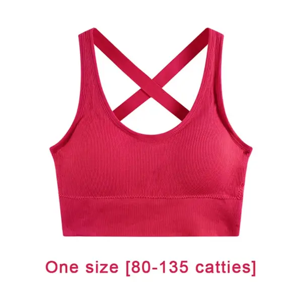 Women Sports Bra Seamless High Lmpact Sports Bra Sexy Yoga Fitness Top Sports Underwear Push-Up Bra Sportswear Sports Top Female - Image 6
