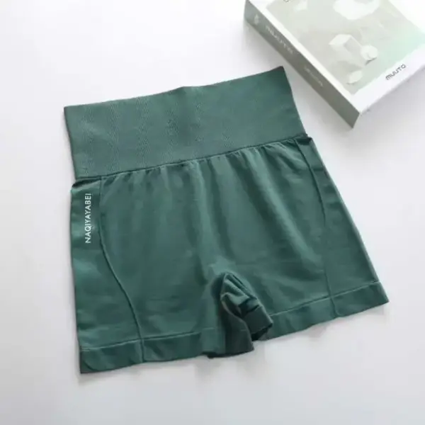 Women's Gym Workout Seamless Yoga Leggings High Waist Fitness Sport Running Short Pants Honey Peach Butt Lifting Jogging Shorts - Image 4